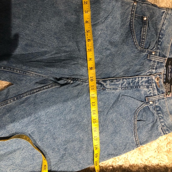 Vintage 90s Anchor Blue Mom Jeans Size 30 - Picture 6 of 7